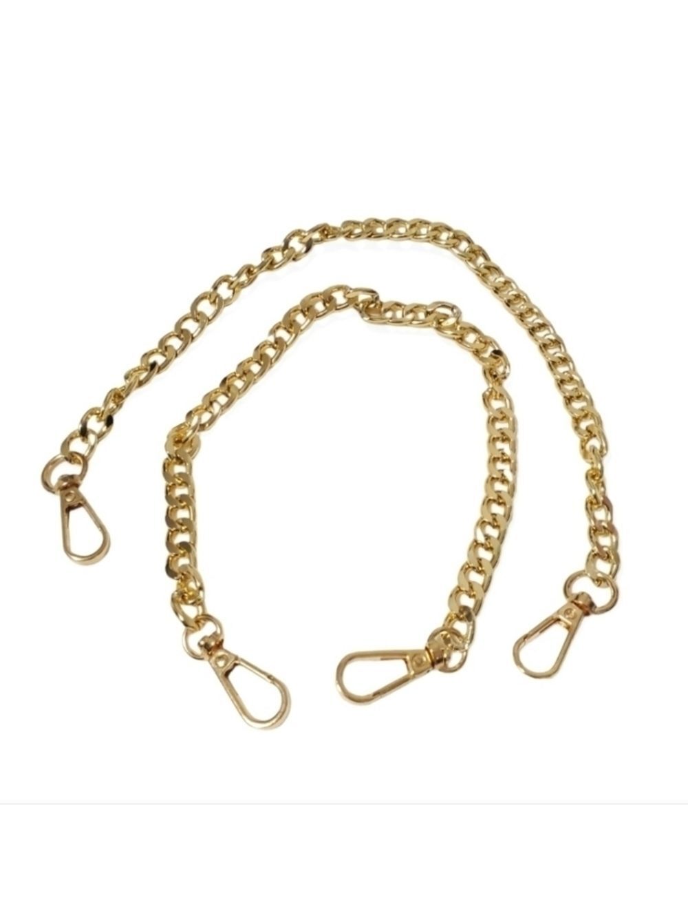 Gold Chain Strap Holder 2 Pieces